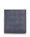 Bottega Veneta Intrecciato Leather Bifold Wallet In Black