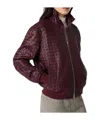 Bottega Veneta Intrecciato Leather Blouson
