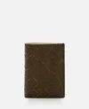 BOTTEGA VENETA INTRECCIATO LEATHER CARD CASE