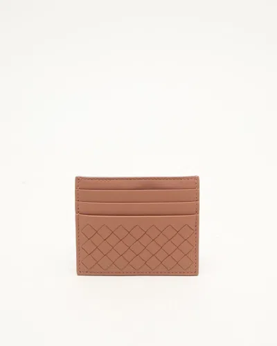 Bottega Veneta Intrecciato Leder Kartenetui