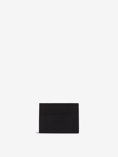 Bottega Veneta Intrecciato Leather Cardholder In Black