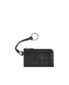 Bottega Veneta Intrecciato Leather Cardholder In Black