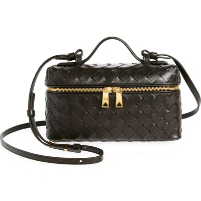 BOTTEGA VENETA BOTTEGA VENETA INTRECCIATO LEATHER CONVERTIBLE VANITY CASE