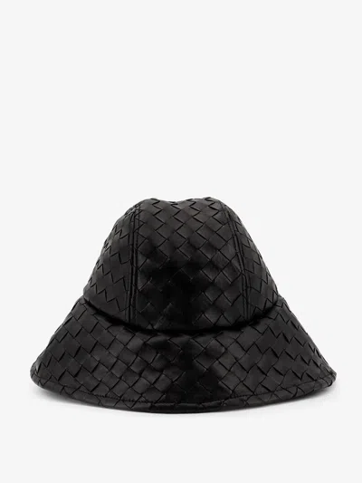 Bottega Veneta Intrecciato Leather Hat