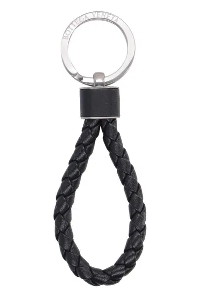 Bottega Veneta Intrecciato Leather Keyring