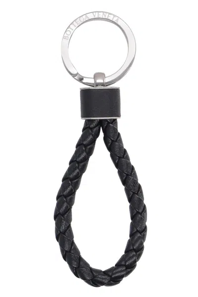 Bottega Veneta Intrecciato Leather Keyring