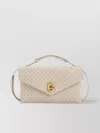Bottega Veneta Intrecciato Leather Knot Lock Shoulder Bag
