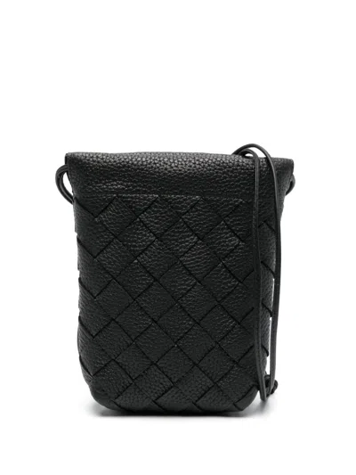 Bottega Veneta Intrecciato Leather Messenger Bag