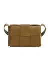 Bottega Veneta Intrecciato Leather Mini Bag In Brown