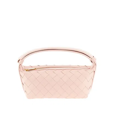 Bottega Veneta Intrecciato Leather Mini Bag In Rose