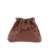 Bottega Veneta Intrecciato Leather Mini Tote Bag In Pink