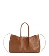 Bottega Veneta Intrecciato Leather Pinacoteca Tote Bag In Brown