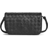 Bottega Veneta Shoulder Bag In 1119 Black/black-space-g