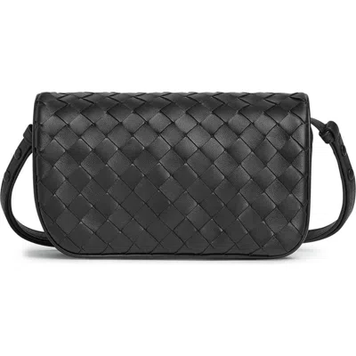 Bottega Veneta Shoulder Bag In 1119 Black/black-space-g