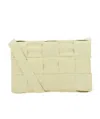 Bottega Veneta Intrecciato Leather Shoulder Bag In Yellow