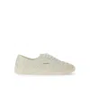 Bottega Veneta White Intrecciato Nappa Leather Serena Sneakers In White