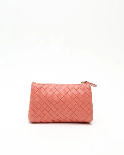 Bottega Veneta Intrecciato Leather Toiletry Pouch