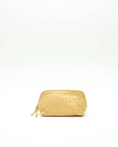 Bottega Veneta Intrecciato Leather Toiletry Pouch