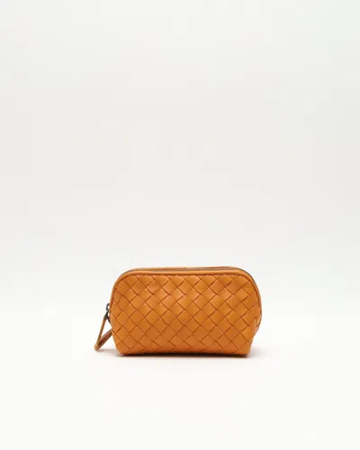 Bottega Veneta Intrecciato Leather Toiletry Pouch