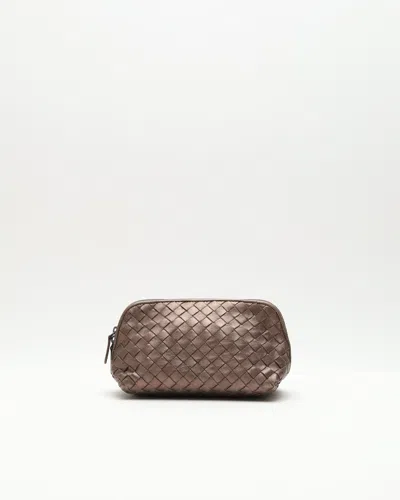 Bottega Veneta Intrecciato Leather Toiletry Pouch