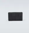 Bottega Veneta Intrecciato Leather Wallet In Black