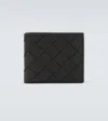 Bottega Veneta Intrecciato Leather Wallet In Green
