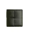 Bottega Veneta Intrecciato Passport Holder In Green