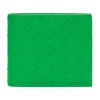 Bottega Veneta Intrecciato Leather Wallet In Parakeet Silver
