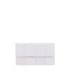 Bottega Veneta Intrecciato Leather Wallet In White