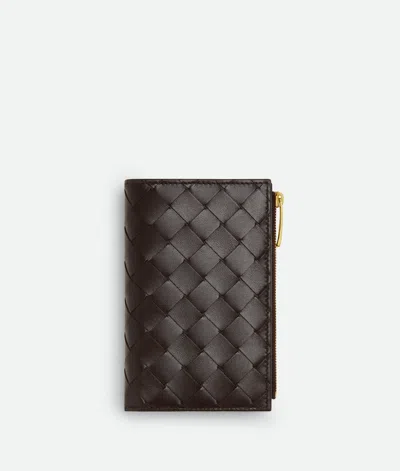 Bottega Veneta Mittelgrosses Intrecciato Bi-fold Portemonnaie