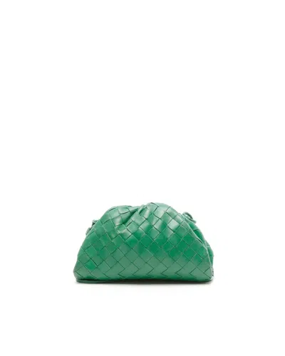 Bottega Veneta Intrecciato Mini The Pouch In Purple