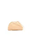 Bottega Veneta Intrecciato Mini The Pouch In Sand