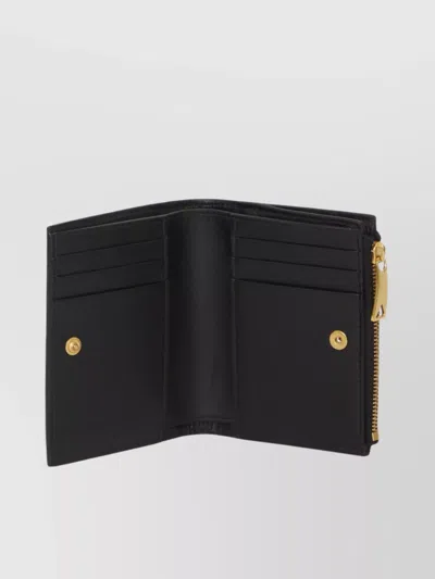Bottega Veneta Intrecciato Motif Lambskin Leather Wallet