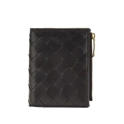 Bottega Veneta Intrecciato Nappa Leather Bi-fold Wallet In Brown