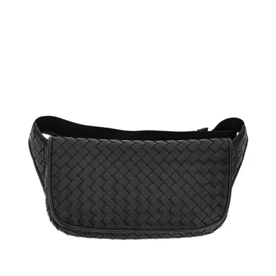 Bottega Veneta Intrecciato Nappa Leather 'veneto' Bag In Black