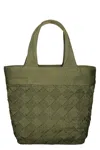Bottega Veneta Intrecciato Nappa Tote In Green