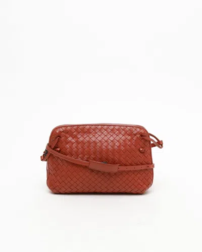 Bottega Veneta Intrecciato Nodini Bag In Brown