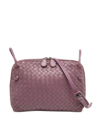 Pre-owned Bottega Veneta Intrecciato Nodini Crossbody Bag