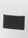Bottega Veneta Intrecciato Pattern Compact Lambskin Cardholder