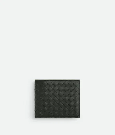 Bottega Veneta Intrecciato Piccolo Bi-fold Wallet With Coin Purse In Brown
