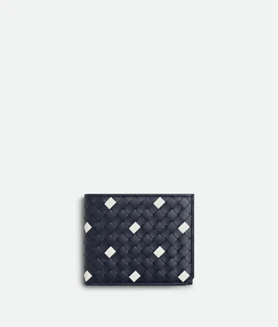 Bottega Veneta Intrecciato Piccolo Bi-fold Wallet In Multi