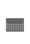 Bottega Veneta Intrecciato Piccolo Horizontal Card Case In Lapilli & Drizzle