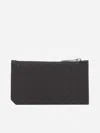 Bottega Veneta Intrecciato Piccolo Leather Zip Card Case In Fondant
