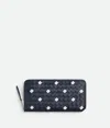 Bottega Veneta Intrecciato Piccolo Zip Around Wallet