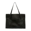 Bottega Veneta Intrecciato Portofolio In Black