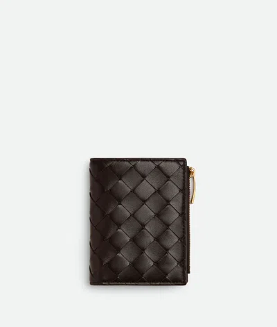 Bottega Veneta Kleines Intrecciato Bi-fold Portemonnaie