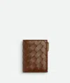 Bottega Veneta Intrecciato Small Bi-fold Wallet