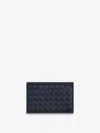 Bottega Veneta Bifold Wallet In Leather In Midnight Blue