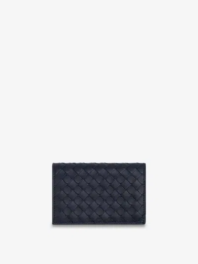 Bottega Veneta Bifold Wallet In Leather In Black