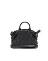 Bottega Veneta Intrecciato Small Nappa Top Handle Bag In Black